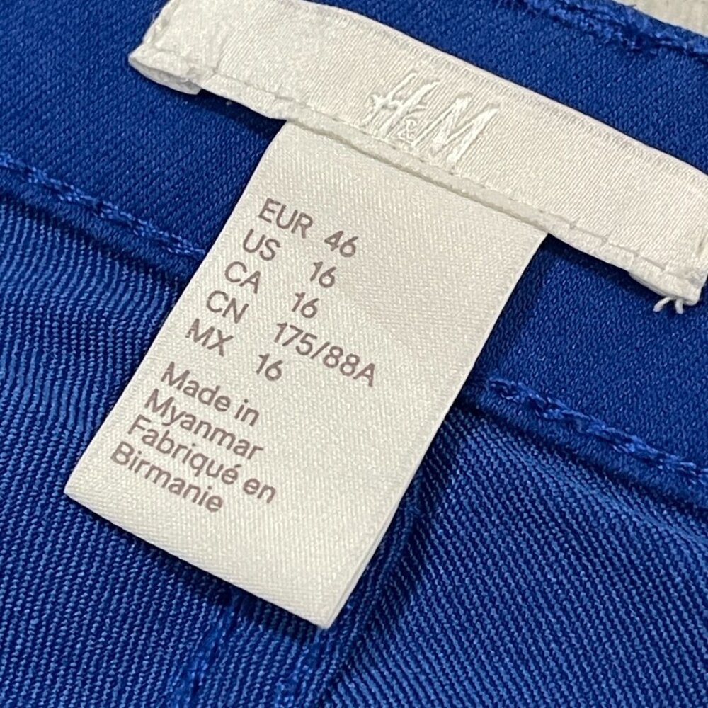 H&M Blue Pants/Jeans Size 16 - Picture 5 of 11